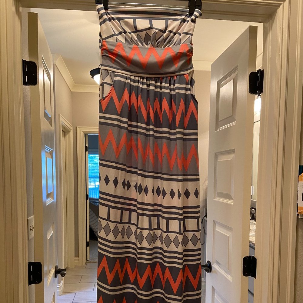 LeadingStar Maxi Strapless Dress